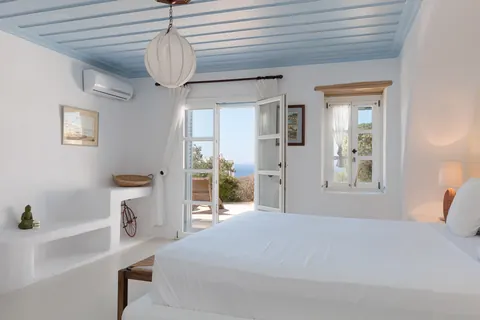 Luxury Villa Sea Salt mountain and panoramic sea view, 5 bedrooms in Tourlos - Mykonos photos for sale For Super Rich