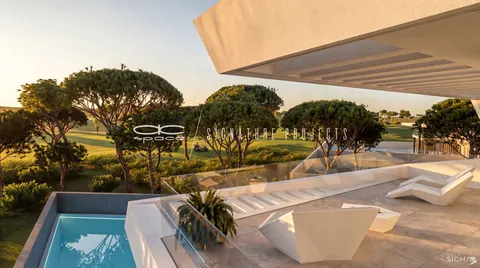 Modern Villa Golf View, 4 bedrooms in Vilamoura ads for sale For Super Rich