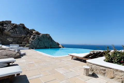 Luxury Villa Sea Salt mountain and panoramic sea view, 5 bedrooms in Tourlos - Mykonos 1096165 for sale For Super Rich