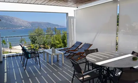 Premium Villa Private beach with direct access Beachfront, 8 bedrooms in Corfu property for sale For Super Rich