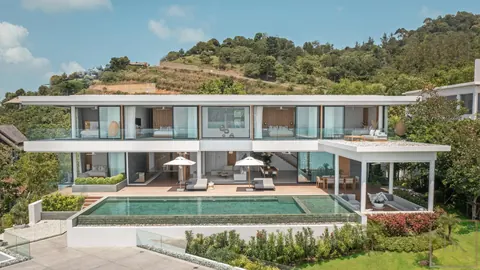 Luxury Villa Surin & sea view 4 levels & home cinema, 9 bedrooms in Choeng Mon - Ko Samui