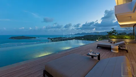 Luxury Villa Surin & sea view 4 levels & home cinema, 9 bedrooms in Choeng Mon - Ko Samui Classified ads for sale For Super Rich