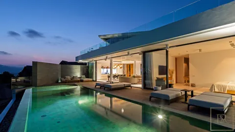 Luxury Villa Surin & sea view 4 levels & home cinema, 9 bedrooms in Choeng Mon - Ko Samui deal for sale For Super Rich