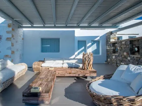 Luxury Hotel Beach Front Panoramic View, 16 bedrooms in Paros available for sale For Super Rich