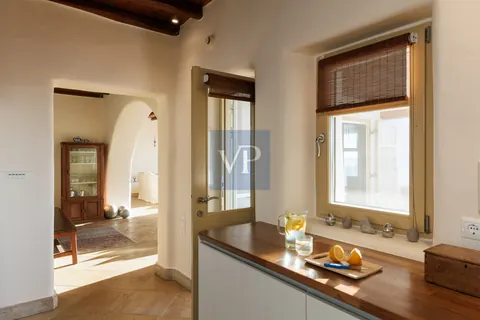 Architectural Villa Wild Blue private heated pool, panoramic views of the sea and sunset, 6 bedrooms in Tourlos - Mykonos property for sale For Super Rich