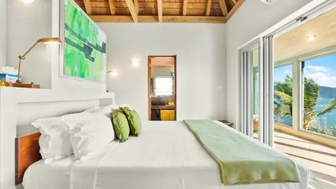 Traditional Villa Red Rock  Panoramic Caribbean Ocean & Mountain views, 3 bedrooms in Virgin Gorda exclusive for sale For Super Rich
