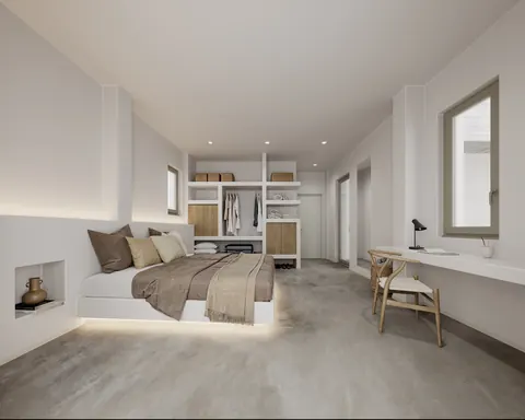 Luxury Villa Crystal Cove III Stunning Sea view, 3 bedrooms in Paros buy for sale For Super Rich