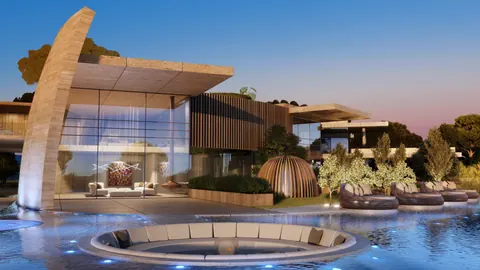 Premium Villa Beach Front, sea, golf, mountain, lake views, 8 bedrooms in Quinta do Lago