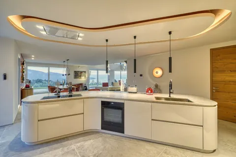 Design Villa Panoramic View Lake View, 4 bedrooms in Tignale - Lake Garda available for sale For Super Rich