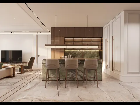 Luxury Apartment Beach Front Waldorf Astoria, 2 bedrooms in Ras Al Khaimah available for sale For Super Rich