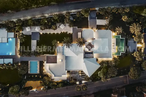 Modern Villa Hermes Tennis court, 8 bedrooms in Marbella best for sale For Super Rich