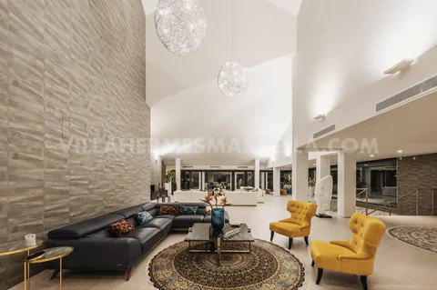 Modern Villa Hermes Tennis court, 8 bedrooms in Marbella price for sale For Super Rich