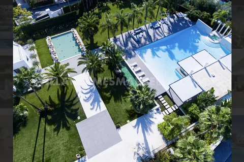 Modern Villa Hermes Tennis court, 8 bedrooms in Marbella top for sale For Super Rich