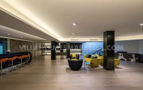 Modern Villa Hermes Tennis court, 8 bedrooms in Marbella prix for sale For Super Rich