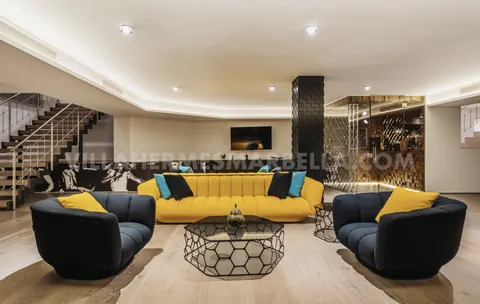 Modern Villa Hermes Tennis court, 8 bedrooms in Marbella photos for sale For Super Rich