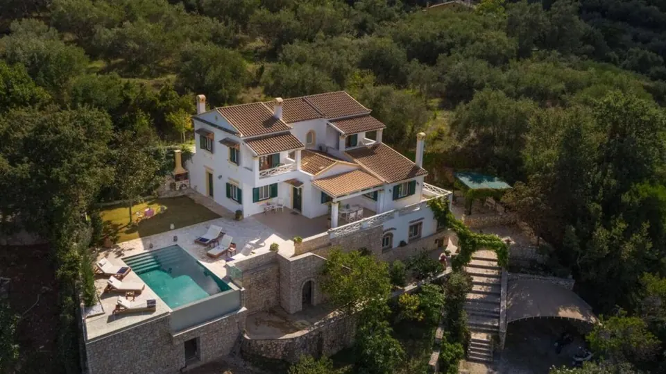 Elegant Villa Panoramic View Sea View, 4 bedrooms in Corfu for sale For Super Rich Elegant Villa Panoramic View Sea View, 4 bedrooms in Corfu for sale For Super Rich