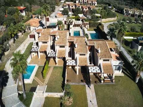 Premium Hotel Beach Front Sea View, 14 bedrooms in Halkidiki Construction plan for sale For Super Rich
