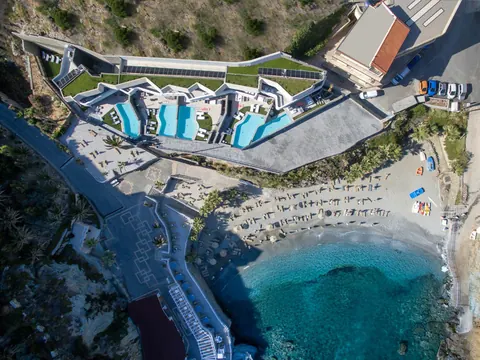 Luxury Villa Beach Front breathtaking sea views, 12 bedrooms in Crete