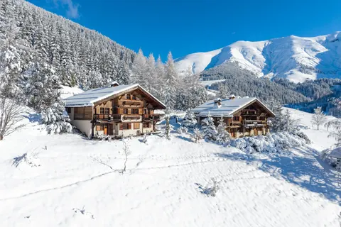 Luxury Chalet Panoramic View Mountain View, 6 bedrooms in Megève