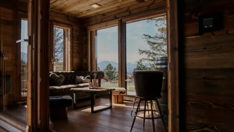 Luxury Chalet Mountain View Haven of Peace Close to Crans, 5 bedrooms in Lens search for sale For Super Rich