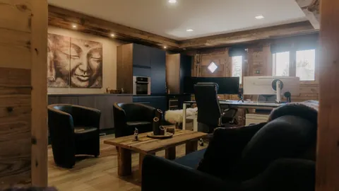 Luxury Chalet Mountain View Haven of Peace Close to Crans, 5 bedrooms in Lens best for sale For Super Rich