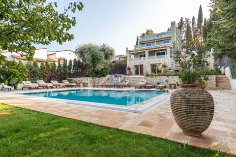 Premium Villa Stunning Ionian Breese Swimming pool, jacuzzi, sauna, 6 bedrooms in Corfu New for sale For Super Rich
