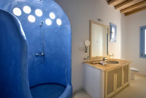 Architectural Villa one-of-a-kind location access sea, stunning panoramic view from Pinnacle Estate, 14 bedrooms in Mykonos prix for sale For Super Rich