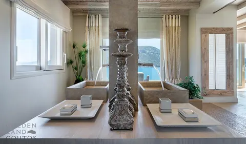 Luxury Villa Beach Front Views of the islands of Spetses and Dokos, 11 bedrooms in Hermione expensive for sale For Super Rich