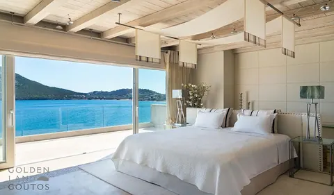 Luxury Villa Beach Front Views of the islands of Spetses and Dokos, 11 bedrooms in Hermione luxury for sale For Super Rich