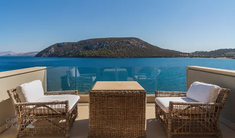 Luxury Villa Beach Front Views of the islands of Spetses and Dokos, 11 bedrooms in Hermione price for sale For Super Rich