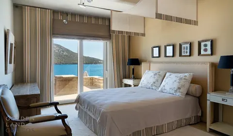 Luxury Villa Beach Front Views of the islands of Spetses and Dokos, 11 bedrooms in Hermione exclusive for sale For Super Rich
