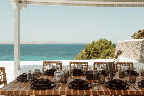Luxury Villa Turquoise Breathtaking Sunset Views, 9 bedrooms in Mykonos buy for sale For Super Rich