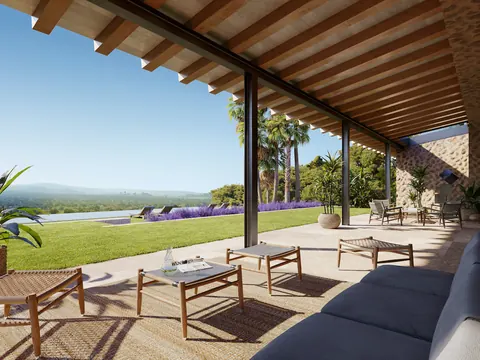 Luxury Villa Panoramic View Gym & Cellar, 4 bedrooms in Bunyola - Mallorca