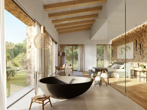 Luxury Villa Panoramic View Gym & Cellar, 4 bedrooms in Bunyola - Mallorca search for sale For Super Rich