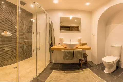 Luxury Villa Panoramic views of the sea, Comino and Cirkewwa Private beach access, Tennis court, 5 bedrooms in Gozo ultra luxury for sale For Super Rich