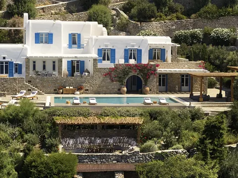 Architectural Villa Sea View, Spa area with a sauna, steam room, and private gym, 5 bedrooms in Mykonos