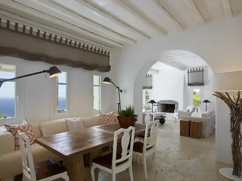 Architectural Villa Sea View, Spa area with a sauna, steam room, and private gym, 5 bedrooms in Mykonos property for sale For Super Rich