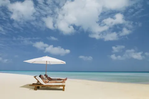 Luxury Villa Beach Front Lucky House, 3 bedrooms in Parrot Cay image for sale For Super Rich