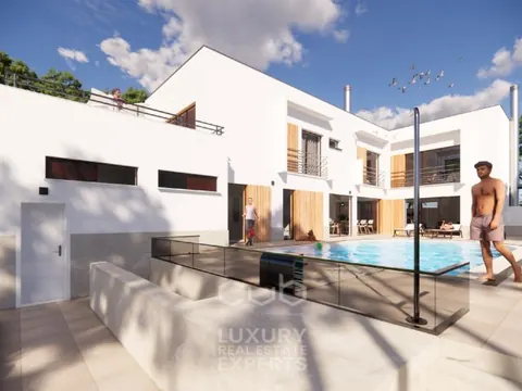 Modern House Bliss exclusive gated community, 4 bedrooms in Herdade Da Aroeira