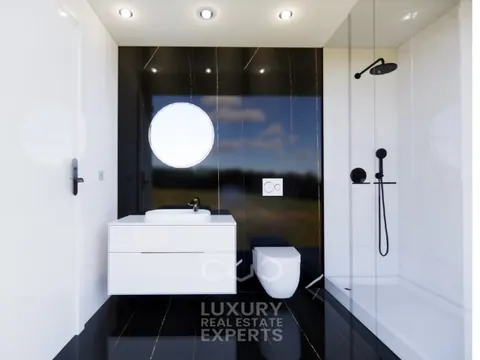 Modern House Bliss exclusive gated community, 4 bedrooms in Herdade Da Aroeira property for sale For Super Rich
