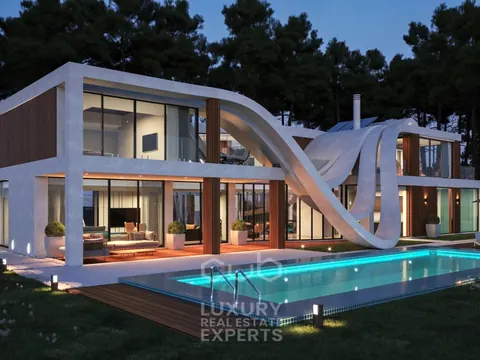 Design House Golf View heated indoor swimming pool, 9 bedrooms in Herdade da Aroeira