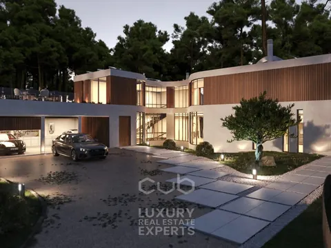 Design House Golf View heated indoor swimming pool, 9 bedrooms in Herdade da Aroeira available for sale For Super Rich