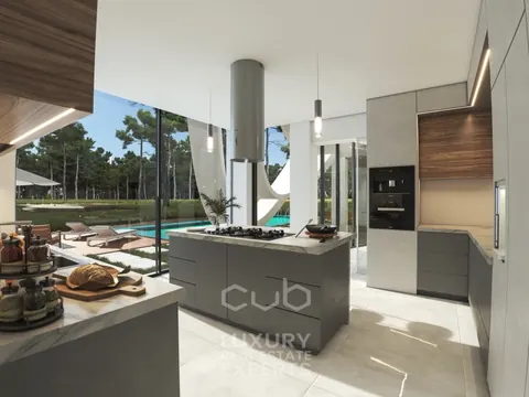 Design House Golf View heated indoor swimming pool, 9 bedrooms in Herdade da Aroeira top for sale For Super Rich