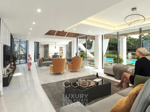 Design House Golf View heated indoor swimming pool, 9 bedrooms in Herdade da Aroeira real estate for sale For Super Rich