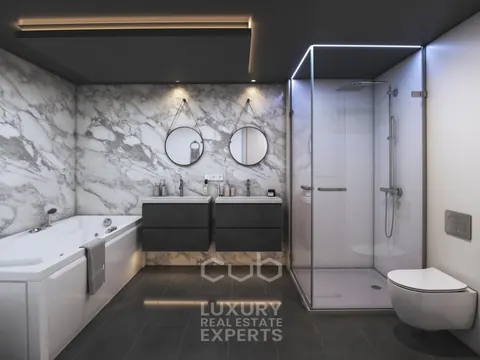 Design House Golf View heated indoor swimming pool, 9 bedrooms in Herdade da Aroeira ultra luxury for sale For Super Rich