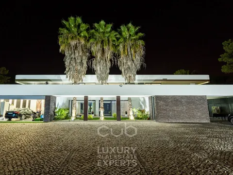 Modern House PALM TREE football field, heated outdoor pool & home cinema, 5 +2 bedrooms in Verdizela New for sale For Super Rich