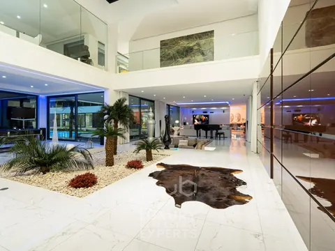 Modern House PALM TREE football field, heated outdoor pool & home cinema, 5 +2 bedrooms in Verdizela ads for sale For Super Rich