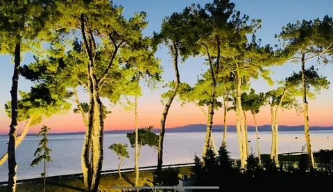 Luxury Villa Beach Front first line from the sea, 5 bedrooms in Halkidiki search for sale For Super Rich