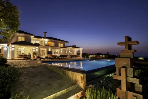 Luxury Villa Beach Front Panoramic View, 7 bedrooms in ORGA NORTH CYPRUS VILLA ORGA for sale For Super Rich