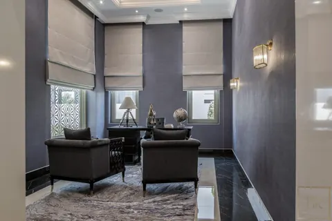 Luxury Villa Beach Front stunning views across the golf course and the Burj Khalifa, 7 bedrooms in Hills Grove - Dubai available for sale For Super Rich